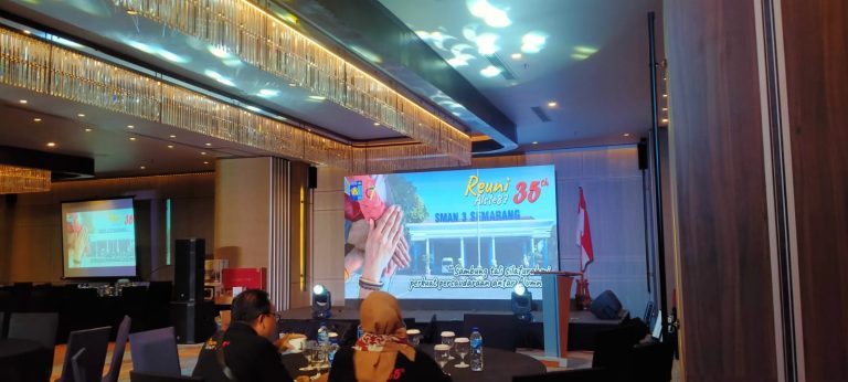 Reuni SMA Negeri 3 Semarang ke-35 Dengan Tema Menguatkan Silaturahmi dan Persaudaraan Antar Alumni ALSTE 87