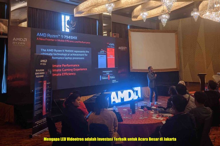 Mengapa LED Videotron adalah Investasi Terbaik untuk Acara Besar di Jakarta