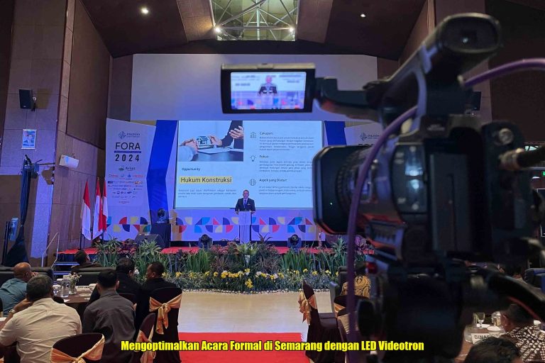 Mengoptimalkan Acara Formal di Semarang dengan LED Videotron