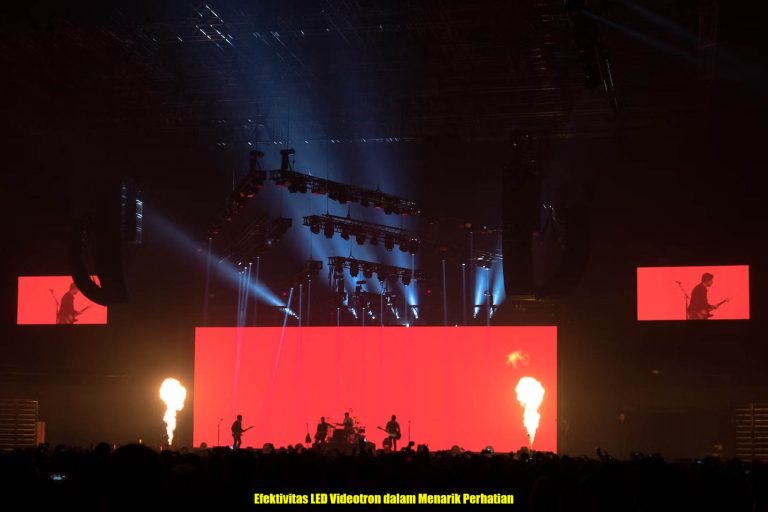 Efektivitas LED Videotron dalam Menarik Perhatian
