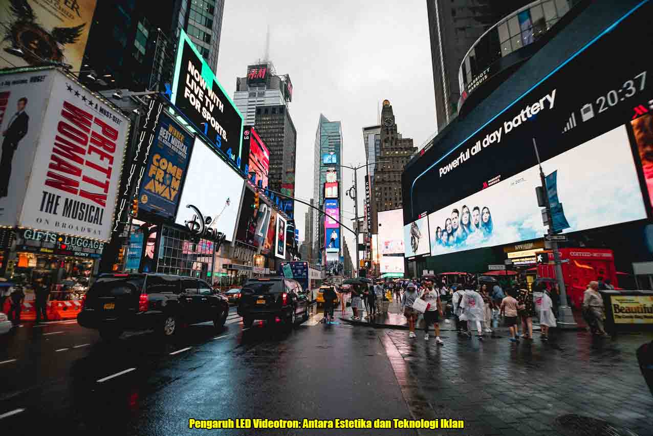 Pengaruh LED Videotron: Antara Estetika dan Teknologi Iklan