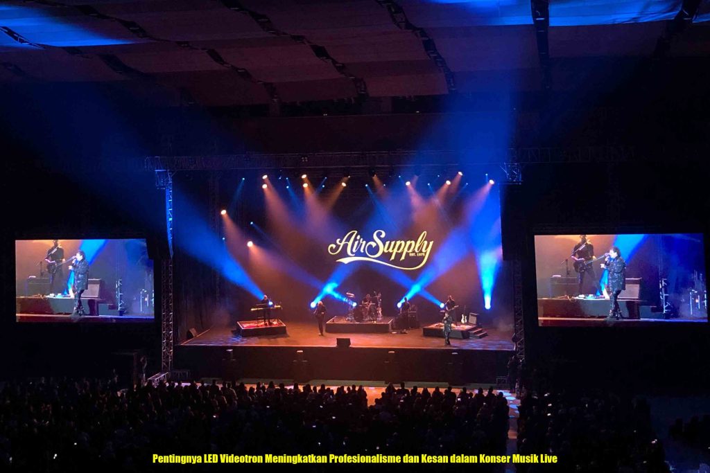 Pentingnya LED Videotron Meningkatkan Profesionalisme dan Kesan dalam Konser Musik Live