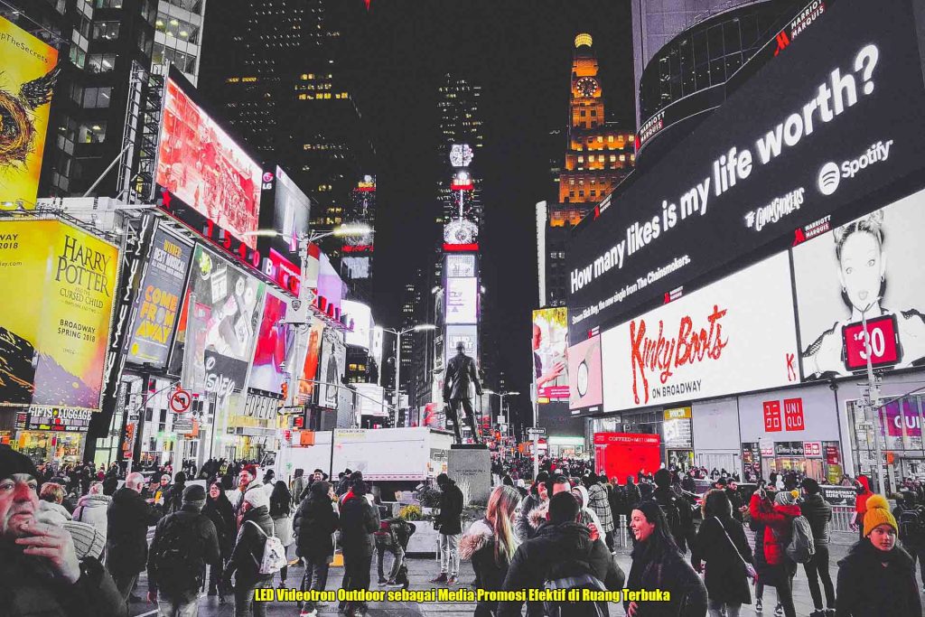 LED Videotron Outdoor sebagai Media Promosi Efektif di Ruang Terbuka