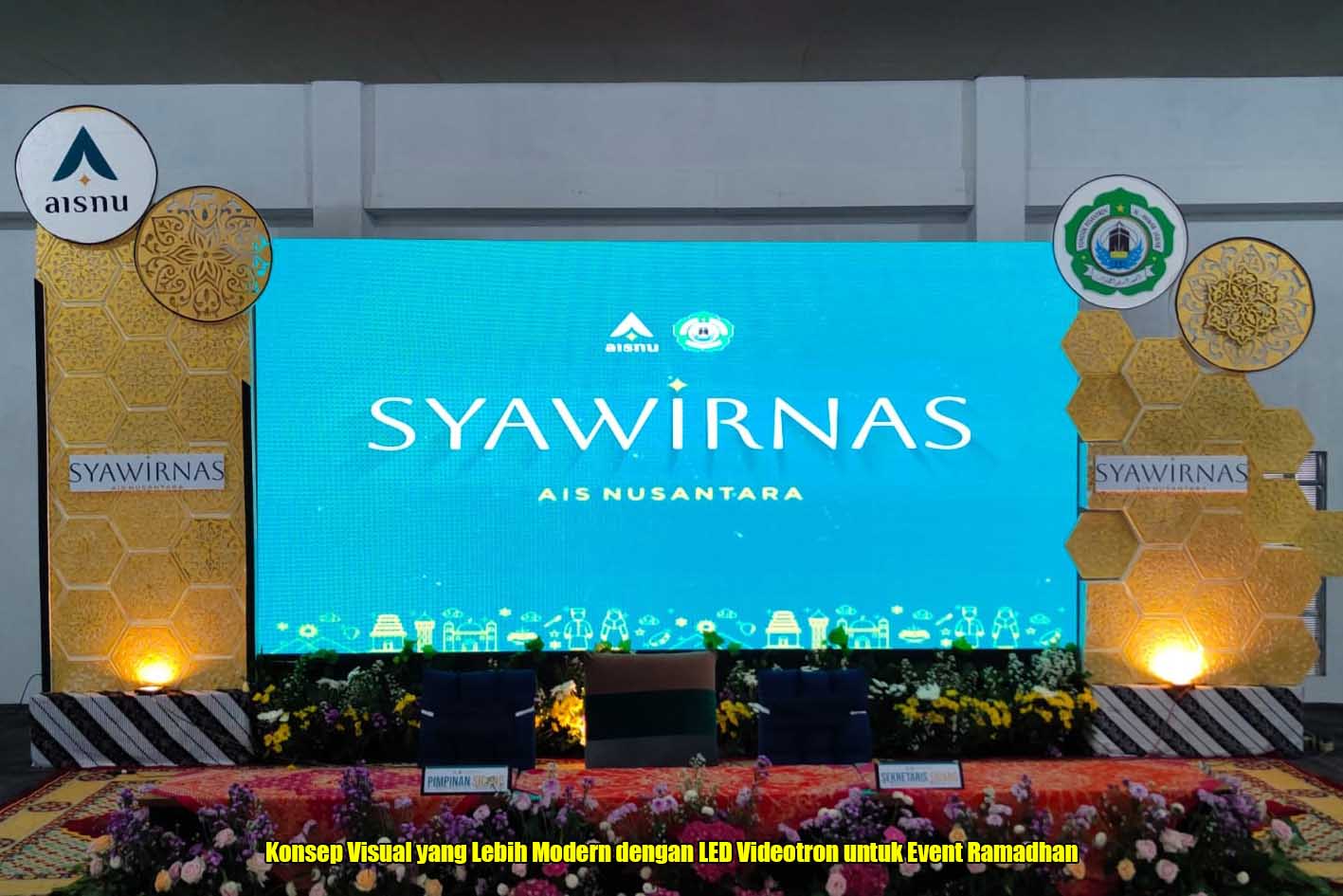 Konsep Visual yang Lebih Modern dengan LED Videotron untuk Event Ramadhan