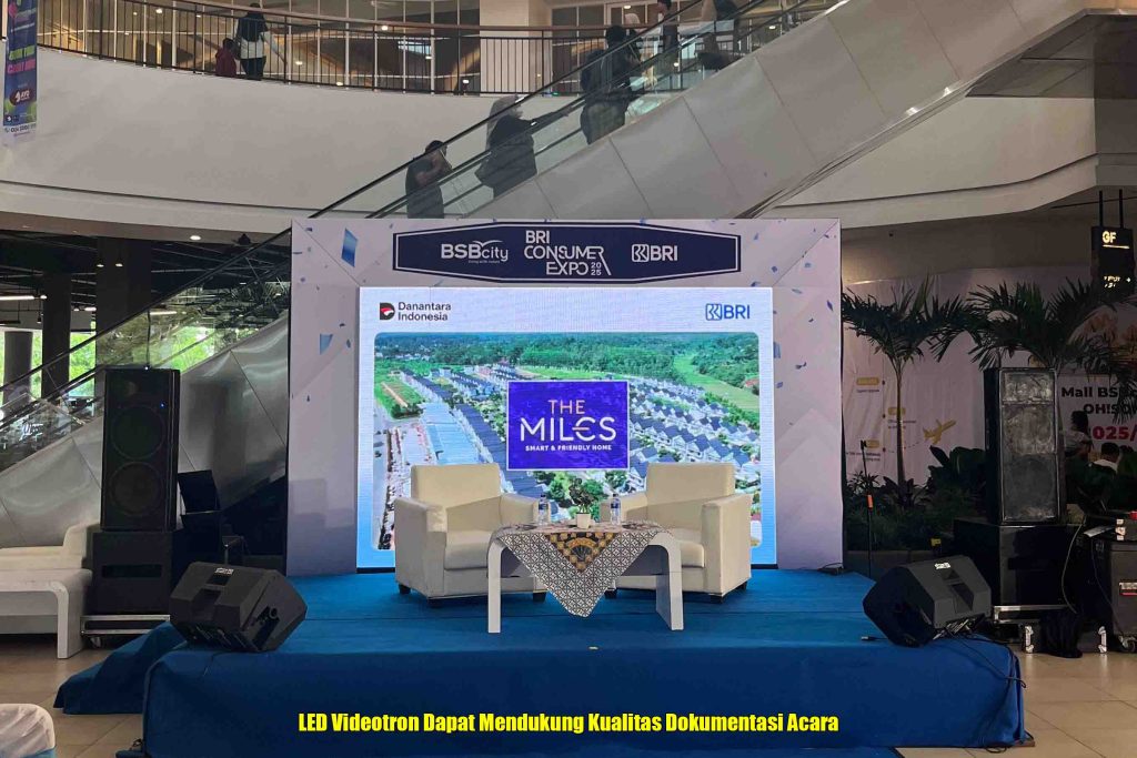 LED Videotron Dapat Mendukung Kualitas Dokumentasi Acara