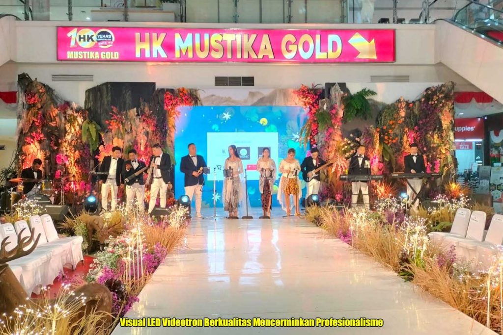 Visual LED Videotron Berkualitas Mencerminkan Profesionalisme