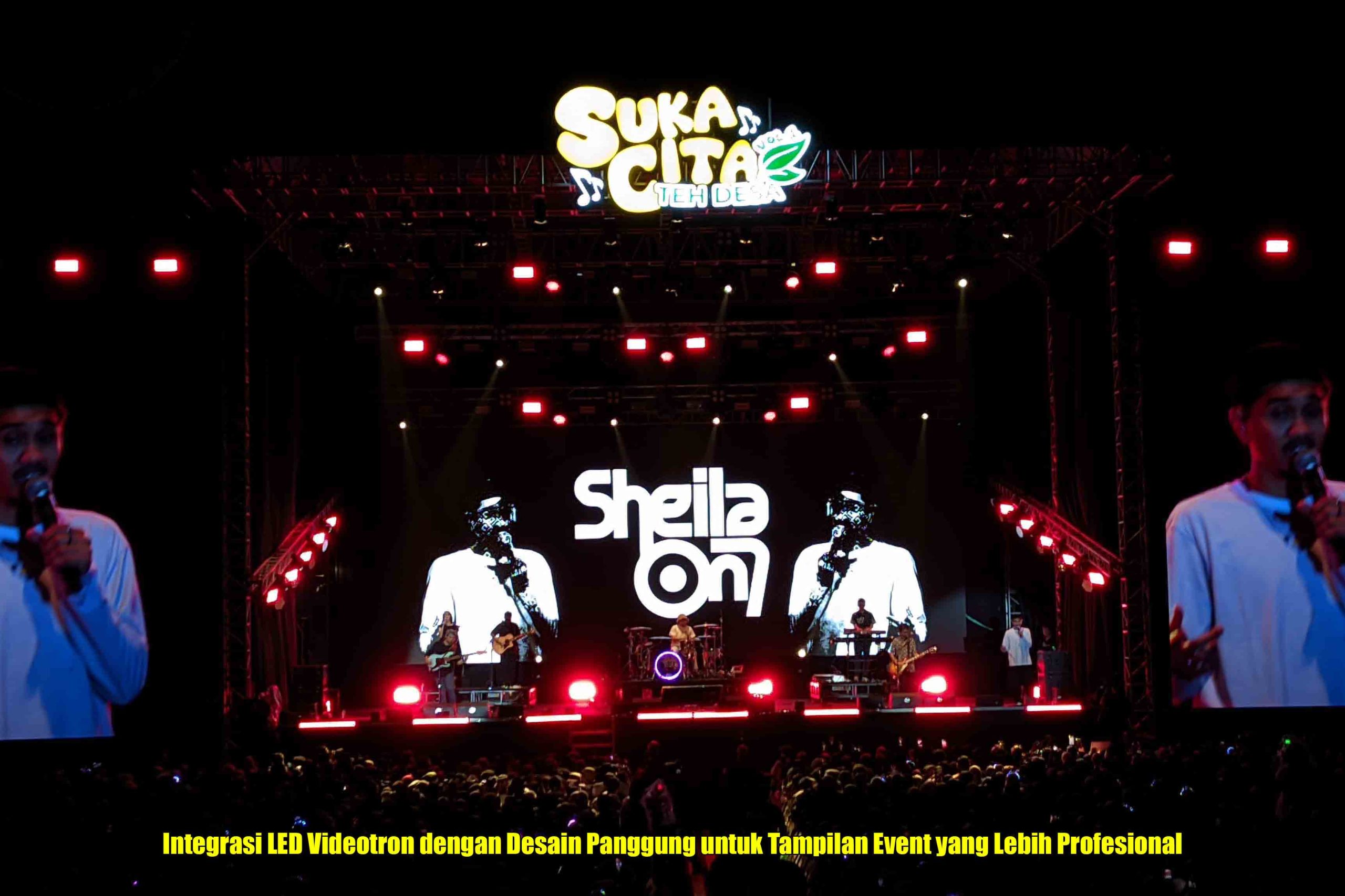 Integrasi LED Videotron dengan Desain Panggung untuk Tampilan Event yang Lebih Profesional