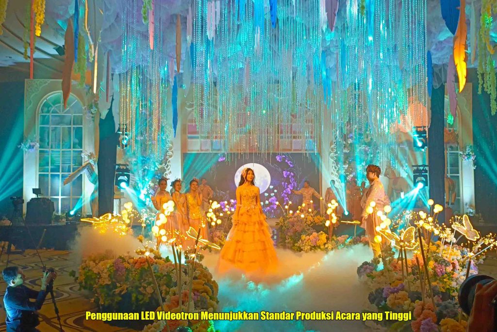 Penggunaan LED Videotron Menunjukkan Standar Produksi Acara yang Tinggi