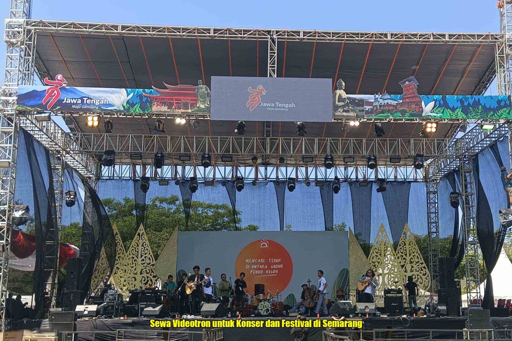 Sewa Videotron untuk Konser dan Festival di Semarang