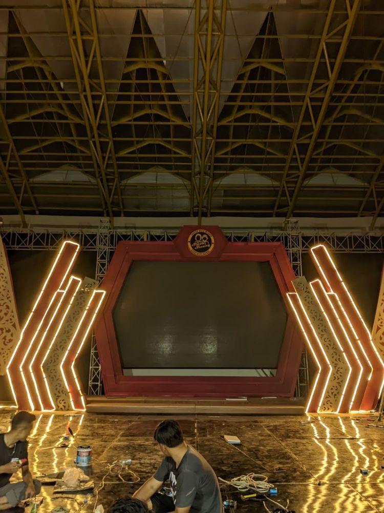 Videotron untuk Car Free Day Semarang