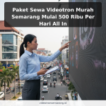 Paket Sewa Videotron Murah Semarang Mulai 500 Ribu Per Hari All In
