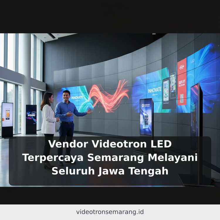 Vendor Videotron LED Terpercaya Semarang Melayani Seluruh Jawa Tengah ilustrasi