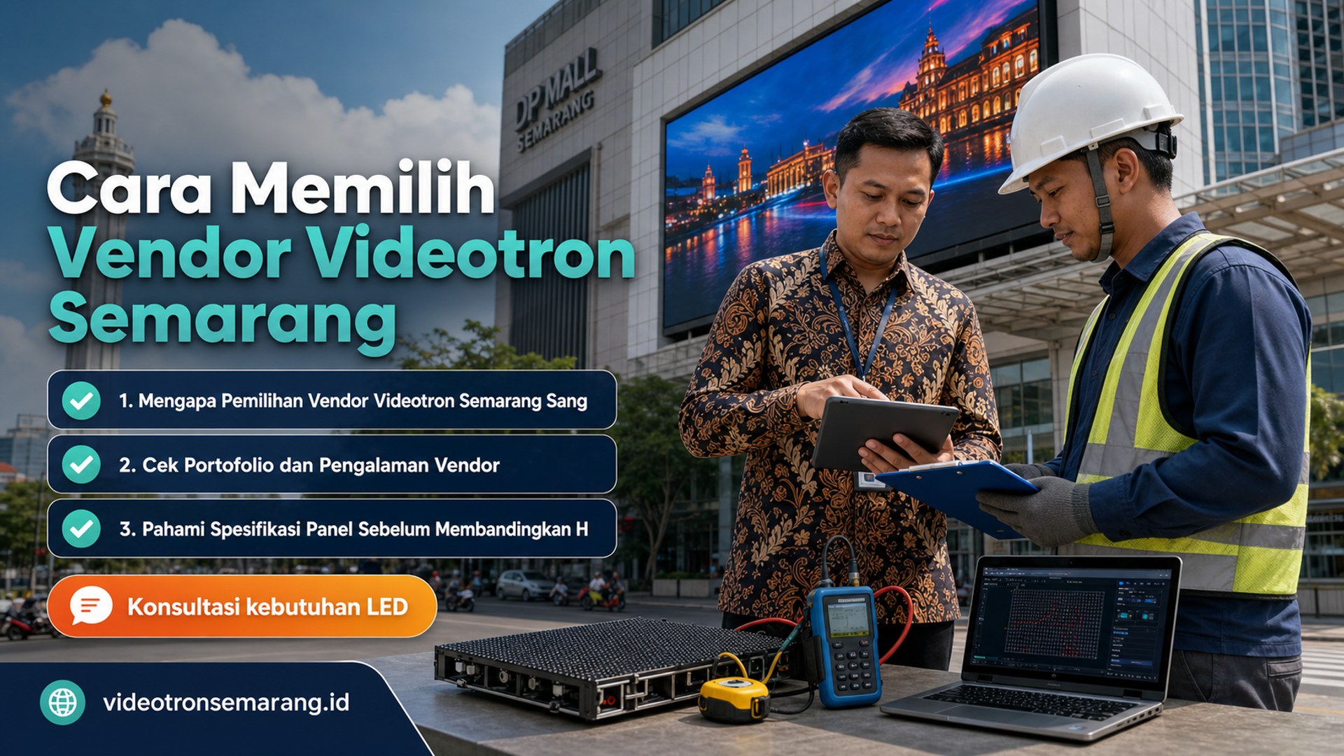sewa videotron Semarang - Cara Memilih Vendor Videotron Semarang