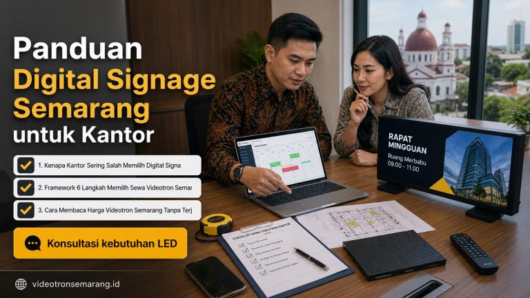 Panduan Digital Signage Semarang untuk Kantor