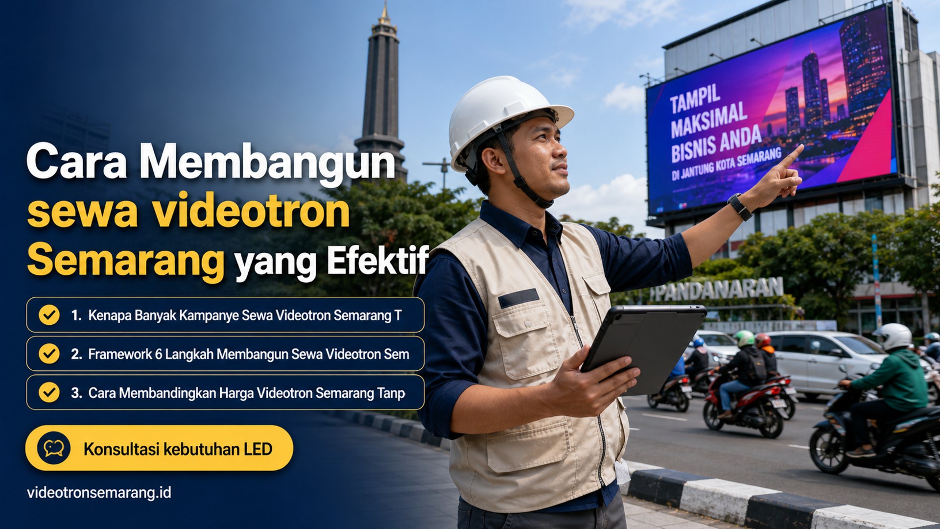 Cara Membangun sewa videotron Semarang yang Efektif