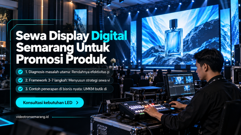 Sewa Display Digital Semarang Untuk Promosi Produk