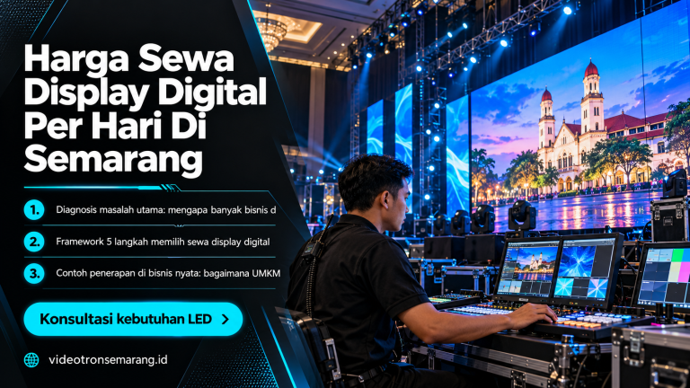 Harga Sewa Display Digital Per Hari Di Semarang
