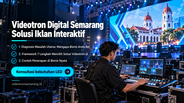 Videotron Digital Semarang Solusi Iklan Interaktif