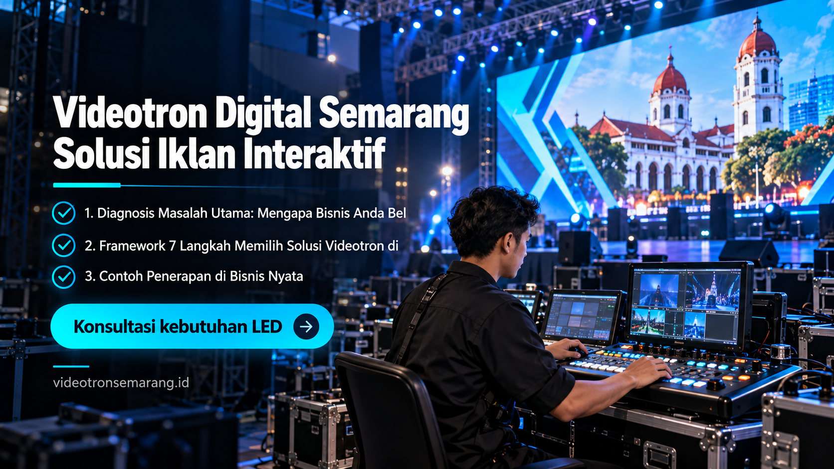 sewa videotron Semarang - Videotron Digital Semarang Solusi Iklan Interaktif