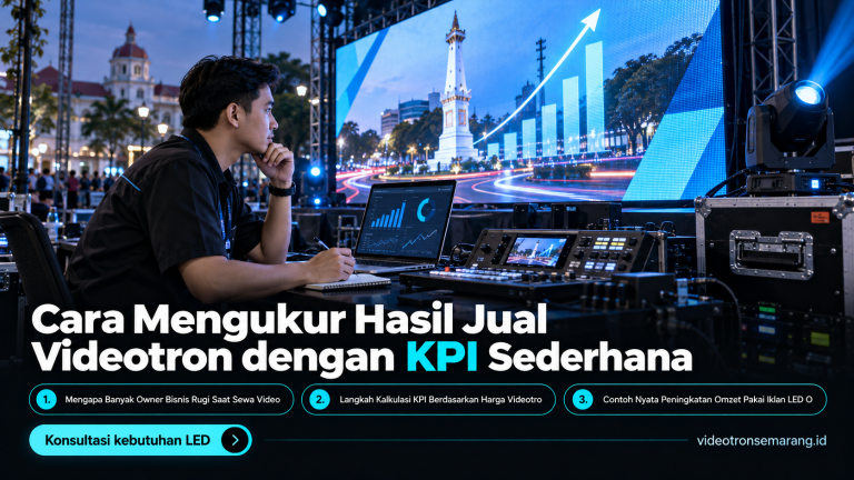 Cara Mengukur Hasil Jual Videotron dengan KPI Sederhana