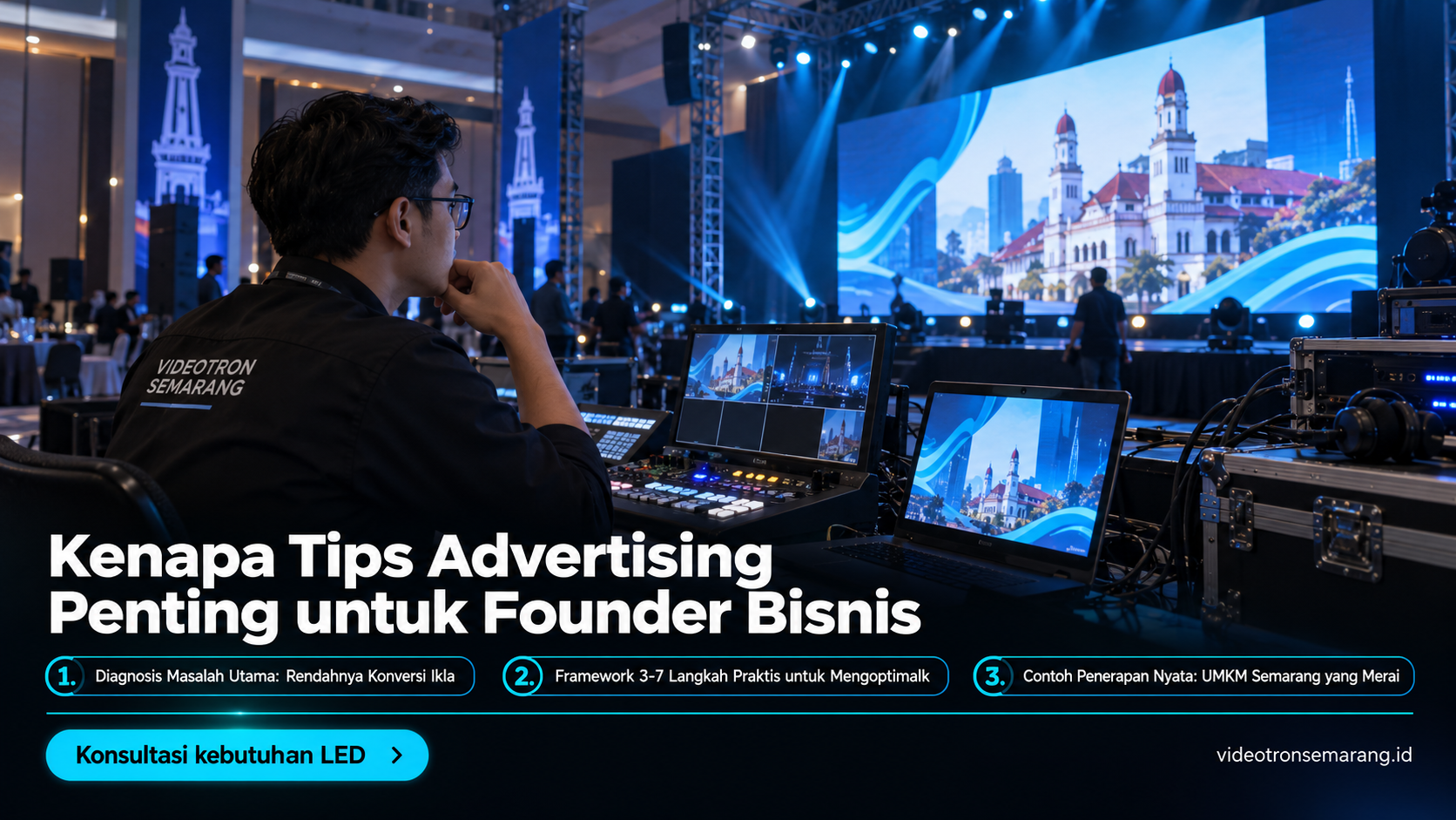 sewa videotron Semarang - Kenapa Tips Advertising Penting untuk Founder Bisnis